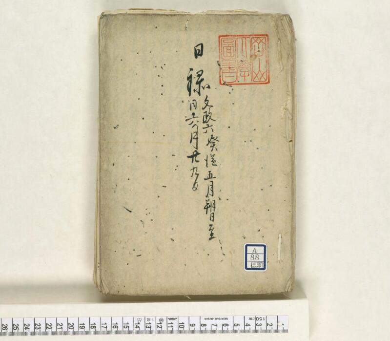 A088日録（破本） - ページ 1